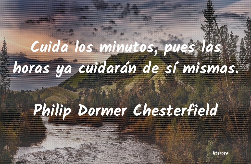 frases de Philip Dormer Chesterfield