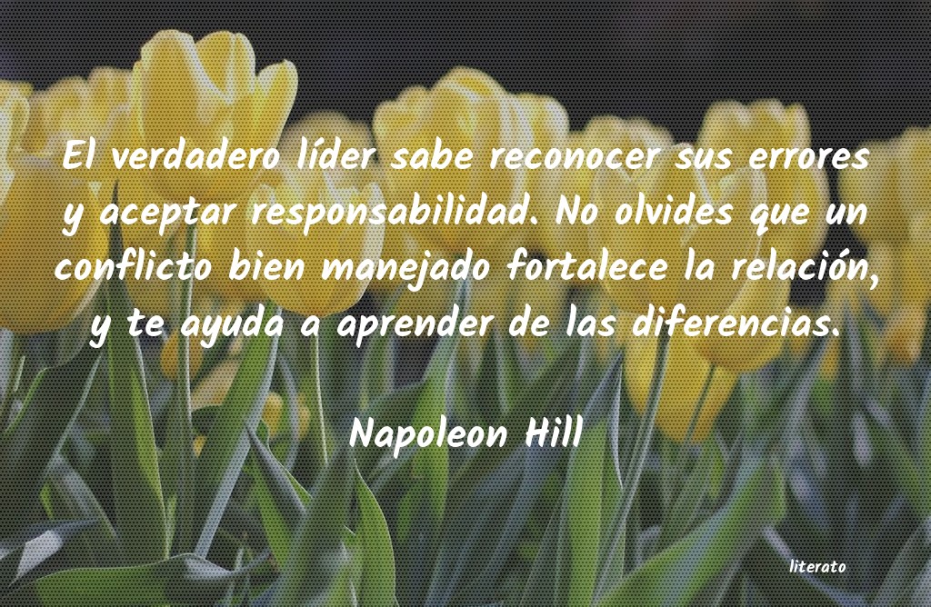 Frases de Napoleon Hill