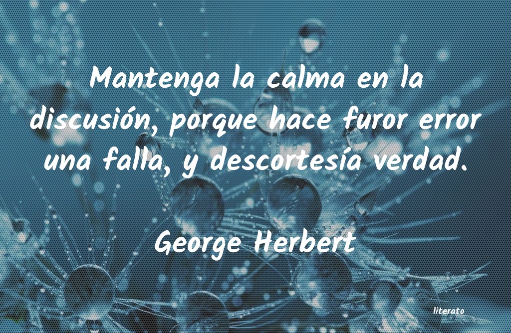 Frases de George Herbert