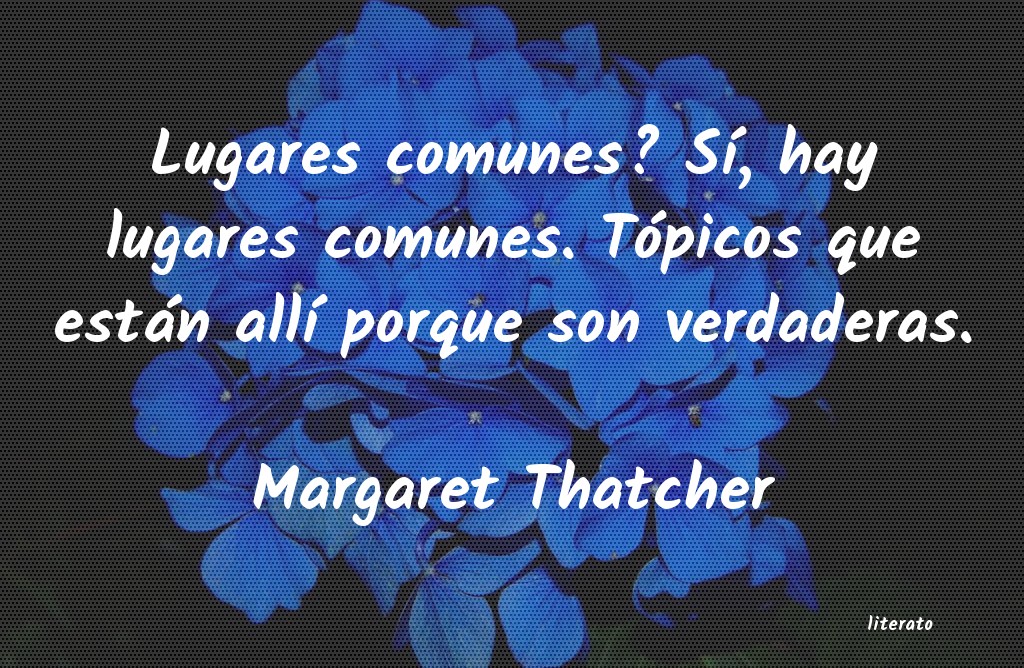 frases de Margaret Thatcher