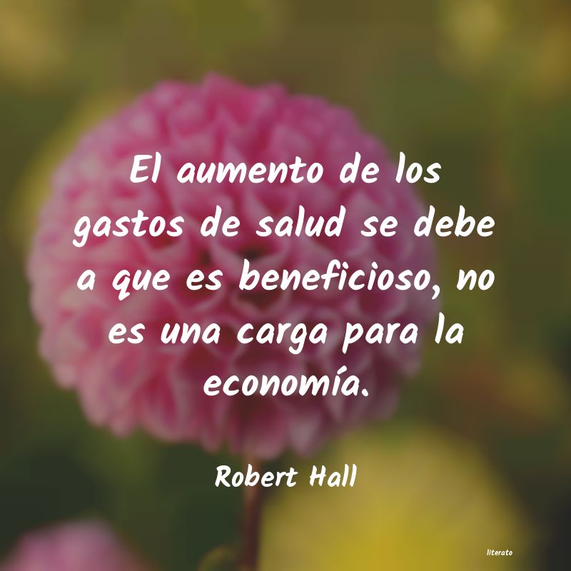 Frases de Robert Hall