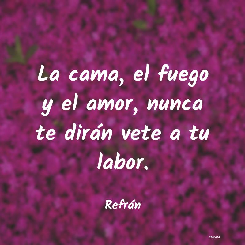 Frases de Refrán