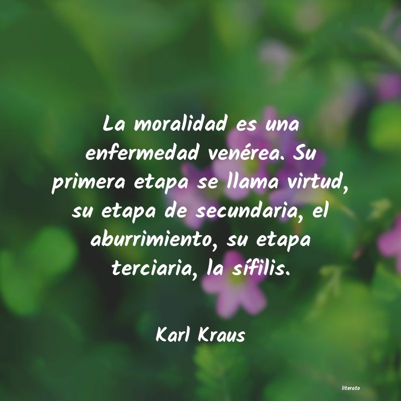 Frases de Karl Kraus