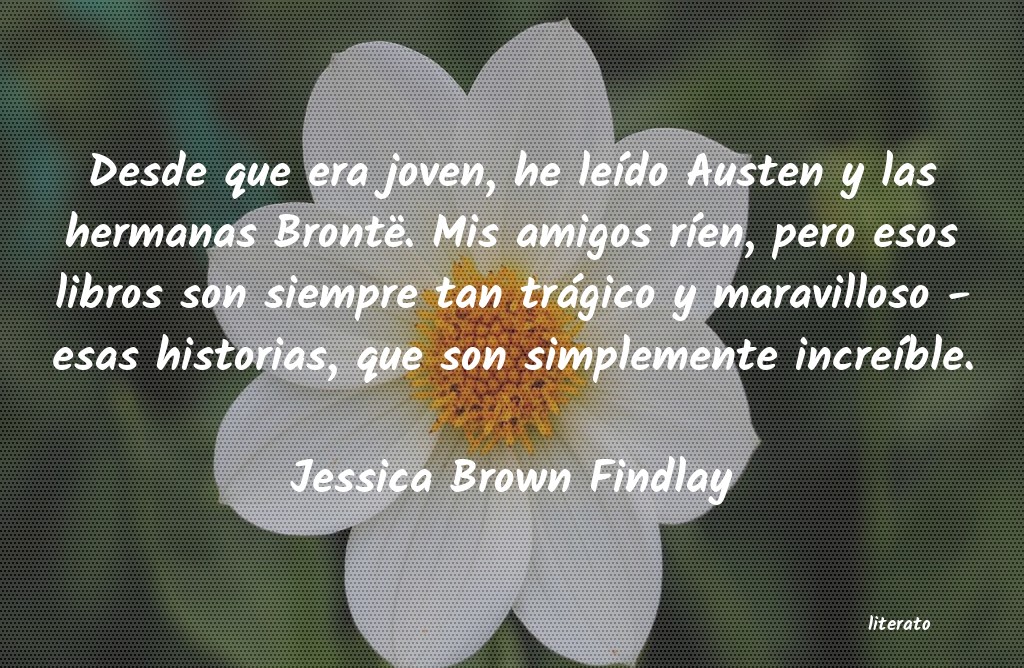Frases de Jessica Brown Findlay