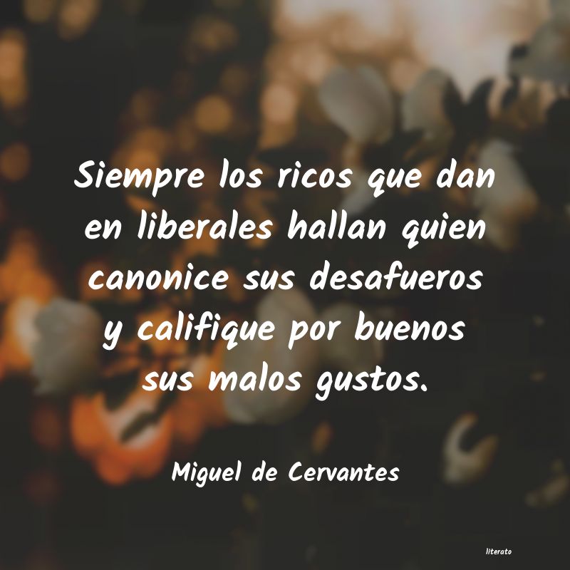 Frases de Miguel de Cervantes