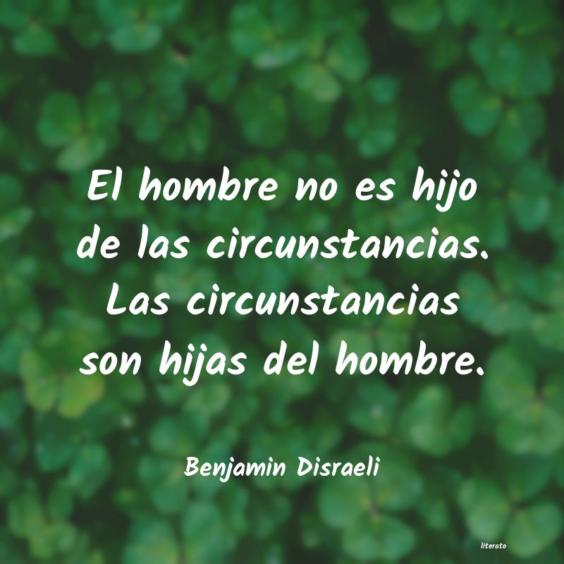 frases de Benjamin Disraeli