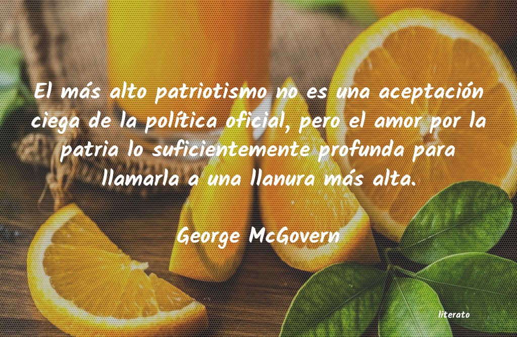 frases de George McGovern
