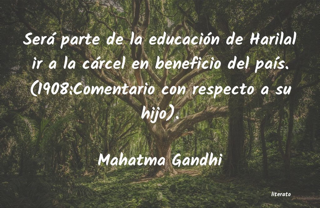 Frases de Mahatma Gandhi