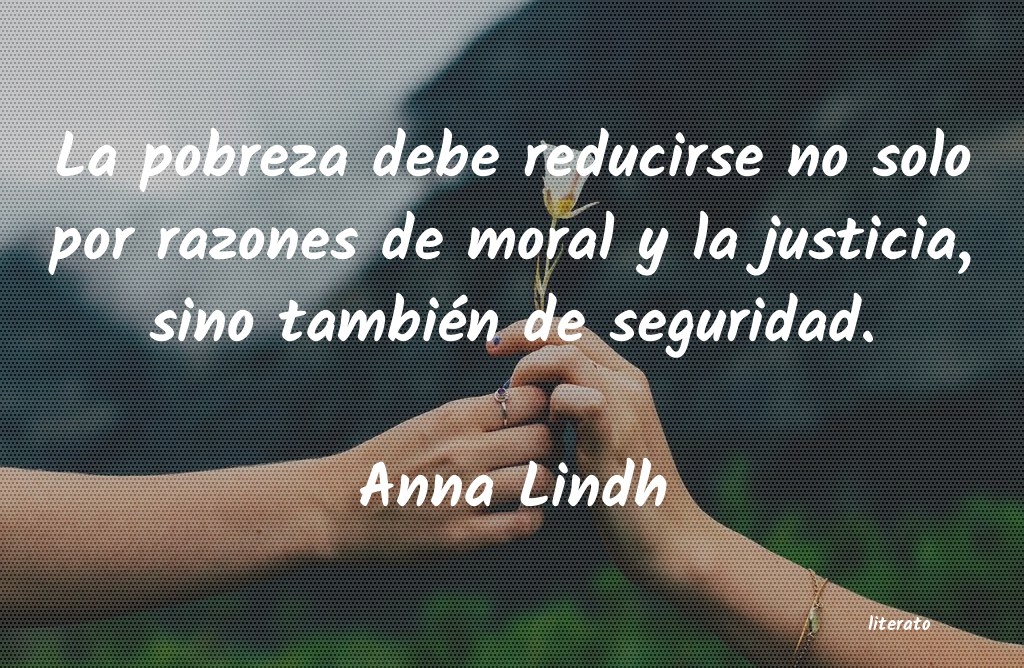 frases de Anna Lindh