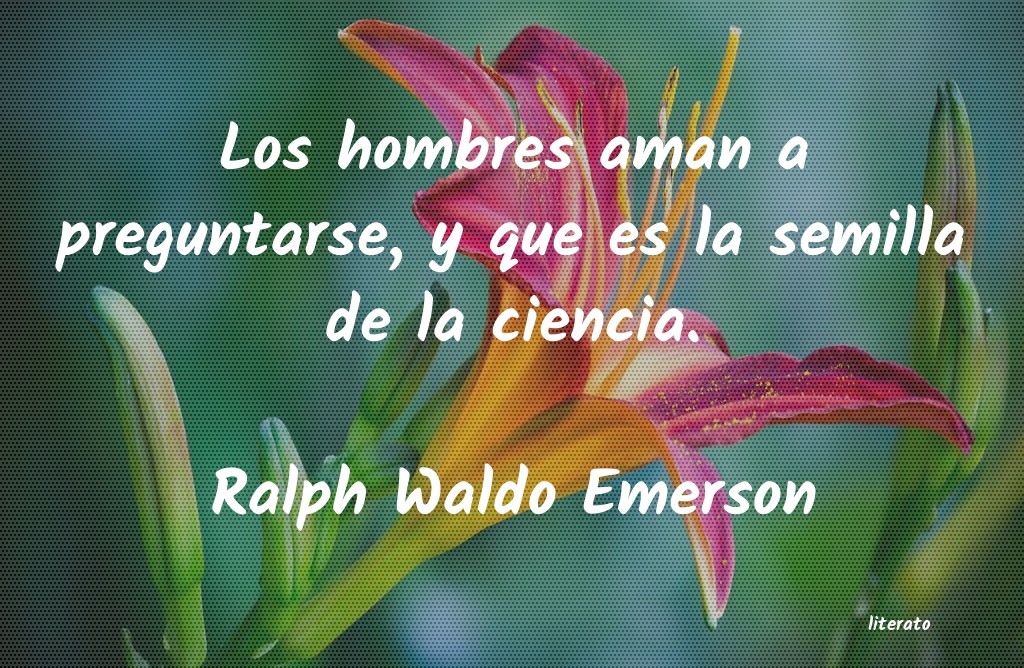 Frases de Ralph Waldo Emerson