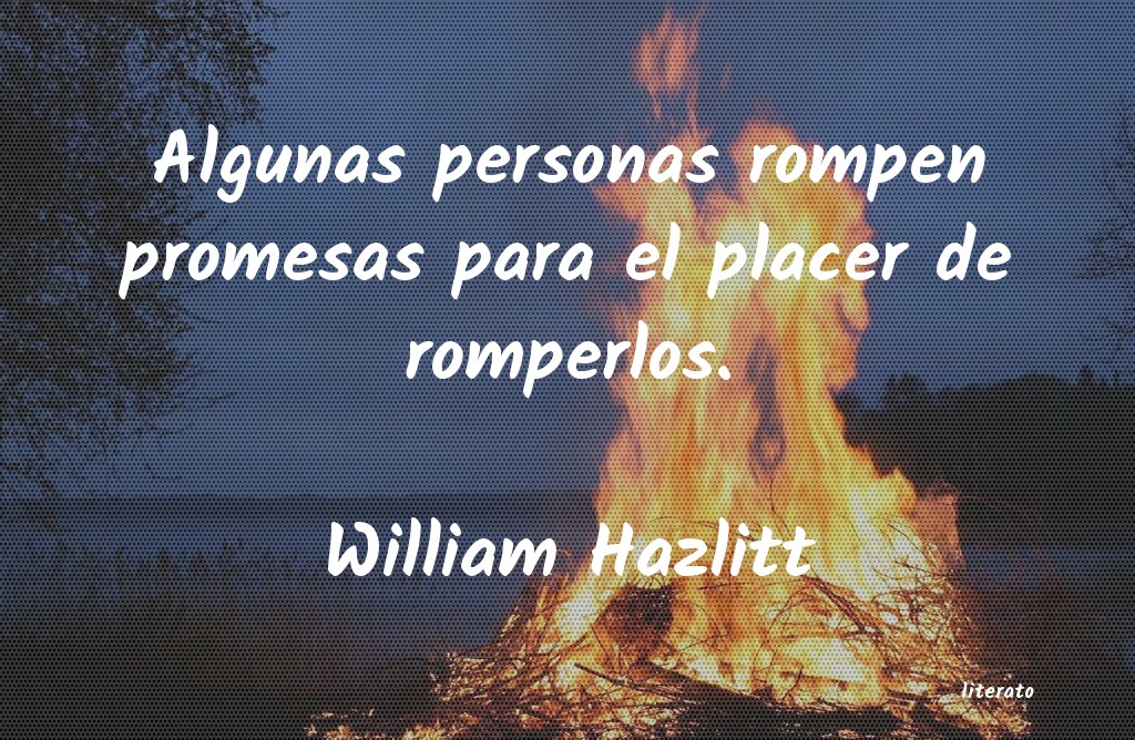 Frases de William Hazlitt