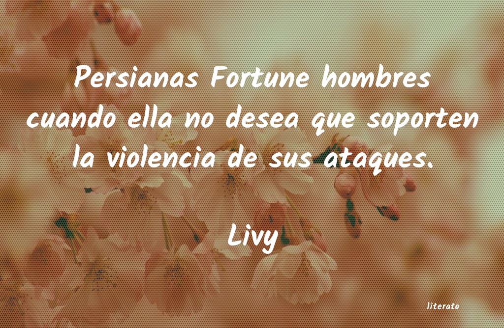 Frases de Livy