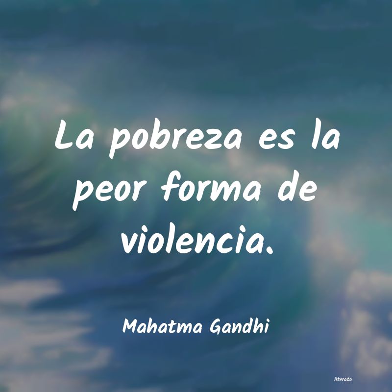 Frases de Mahatma Gandhi