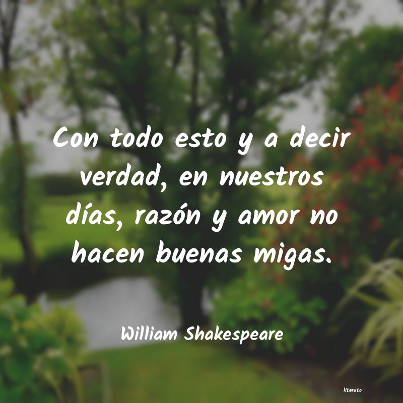 frases de William Shakespeare