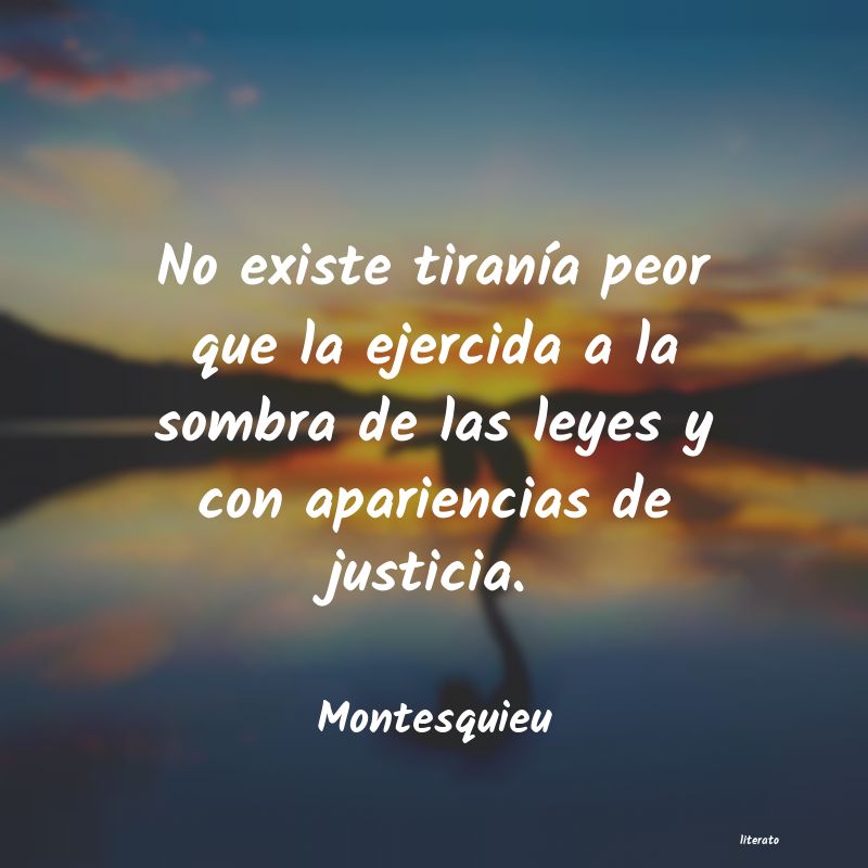 Frases de Montesquieu