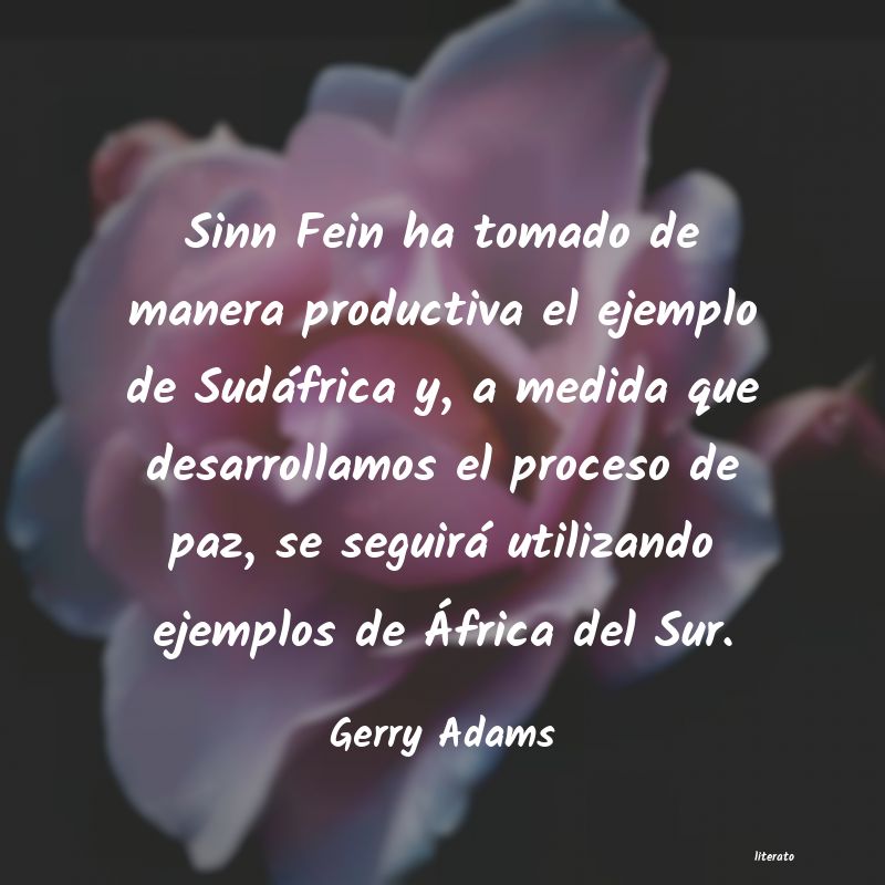 frases de Gerry Adams