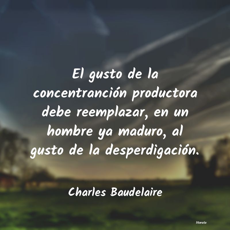 frases de Charles Baudelaire