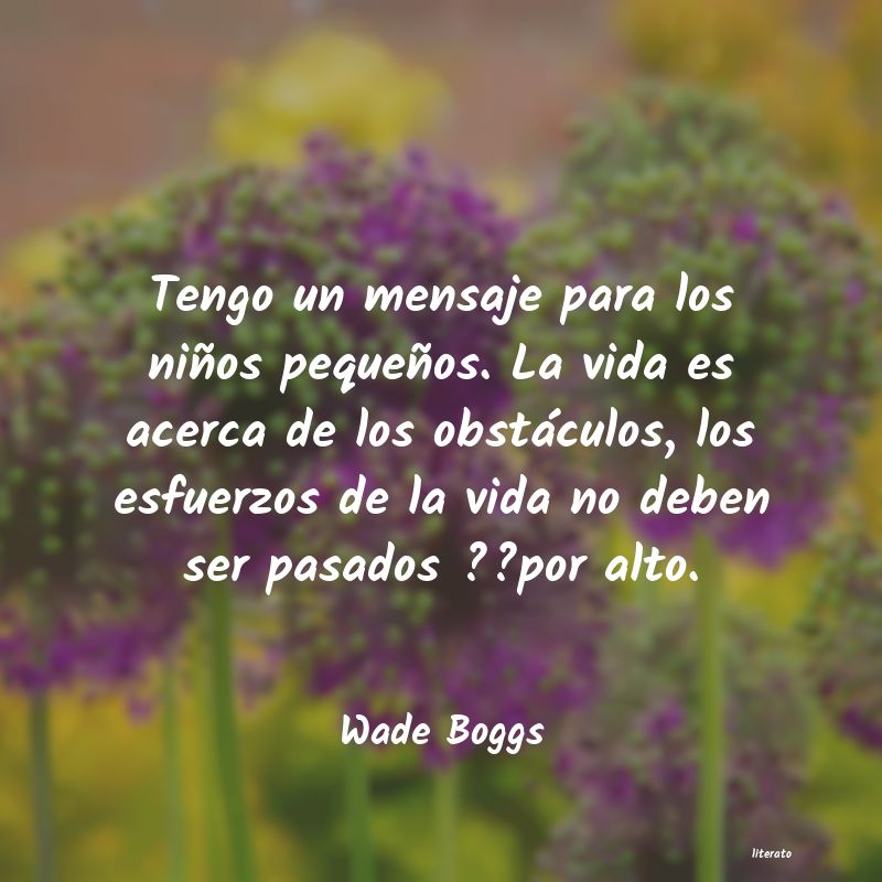 Frases de Wade Boggs