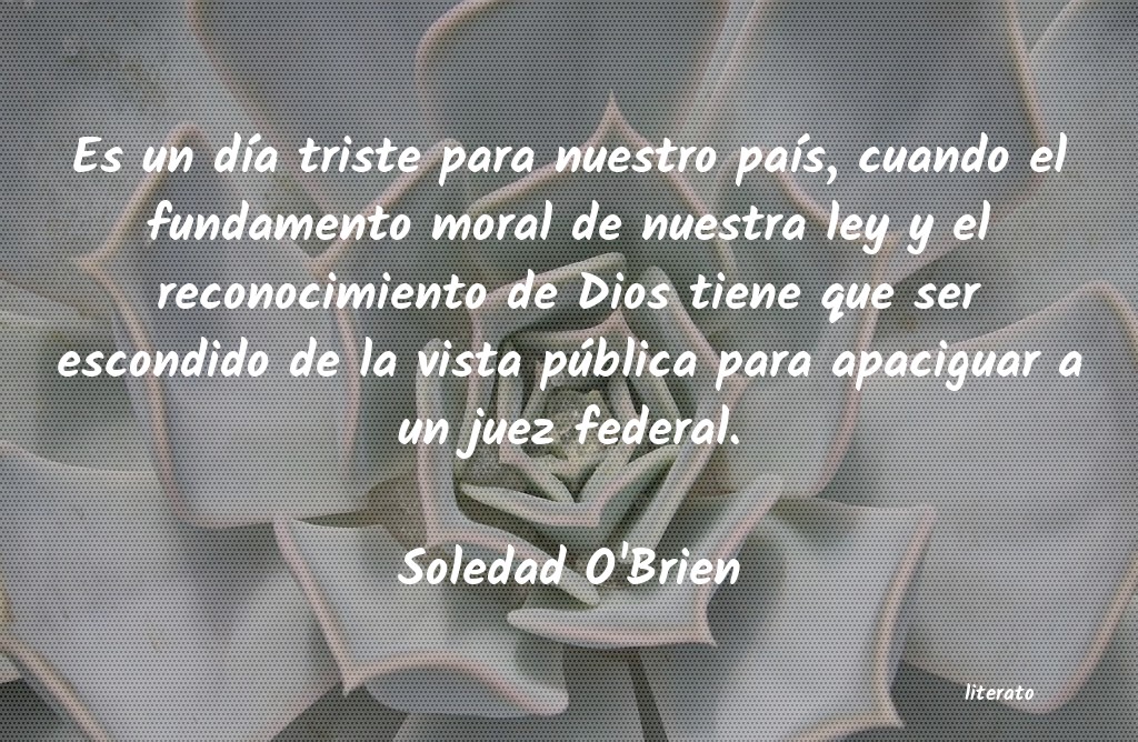 frases de Soledad O'Brien
