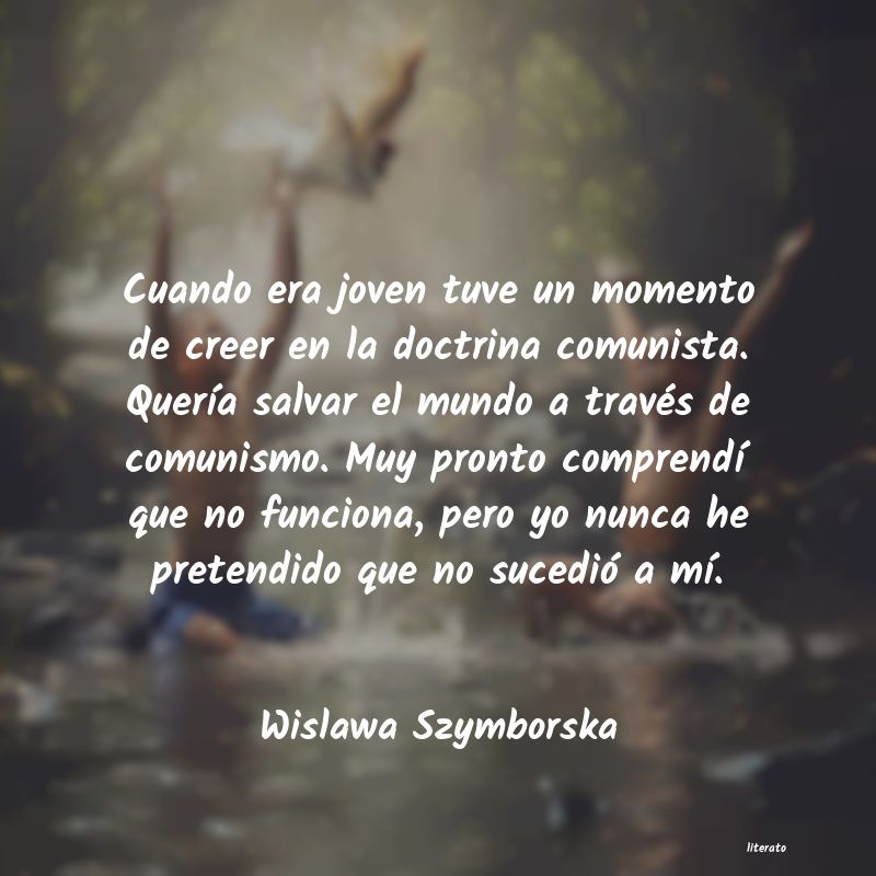 <ol class='breadcrumb' itemscope itemtype='http://schema.org/BreadcrumbList'>
<li itemprop='itemListElement'><a href='/autores/'>Autores</a></li>
<li itemprop='itemListElement'><a href='/autor/wislawa_szymborska/'>wislawa szymborska</a></li>
</ol>