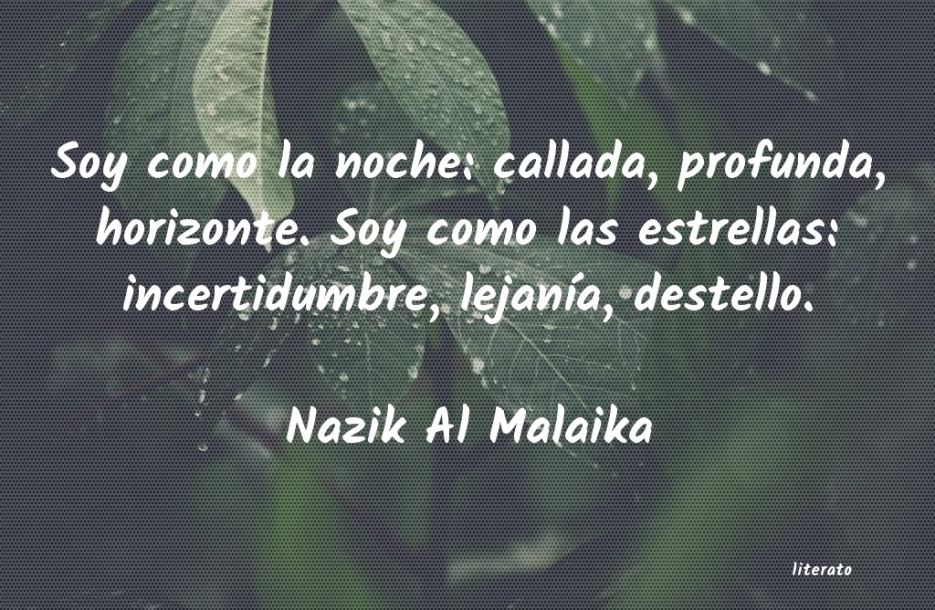frases de Nazik Al Malaika