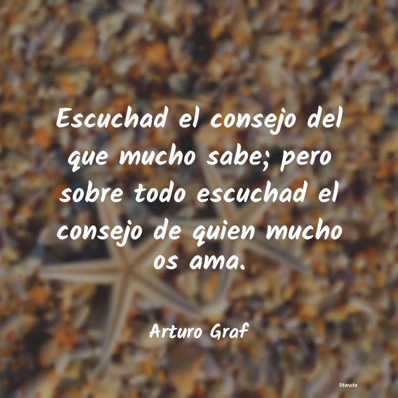 Frases de Arturo Graf