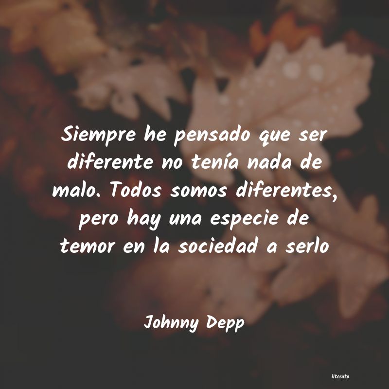 Frases de Johnny Depp