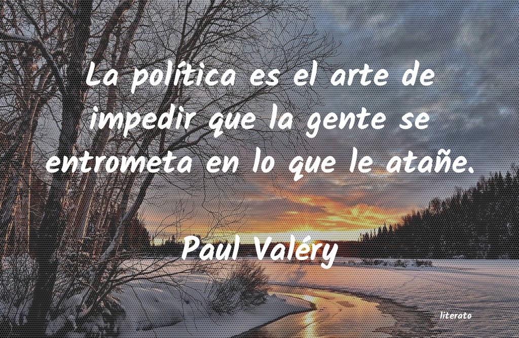 frases de Paul Valéry