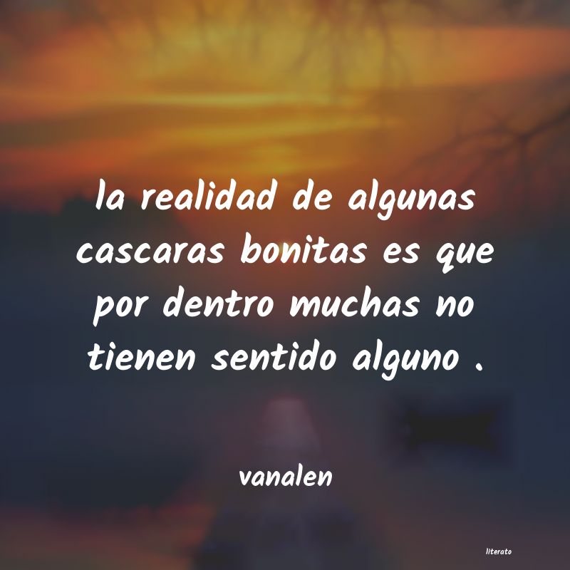 Frases de vanalen