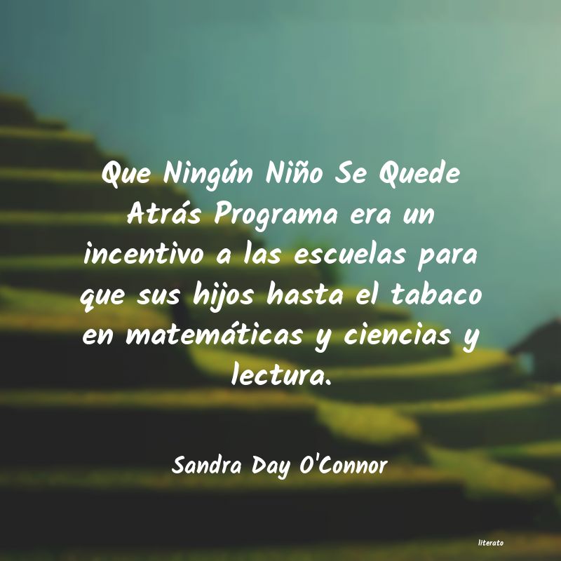 frases de Sandra Day O'Connor