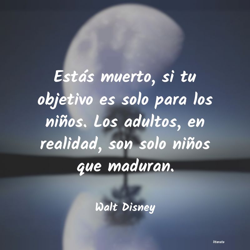 Frases de Walt Disney
