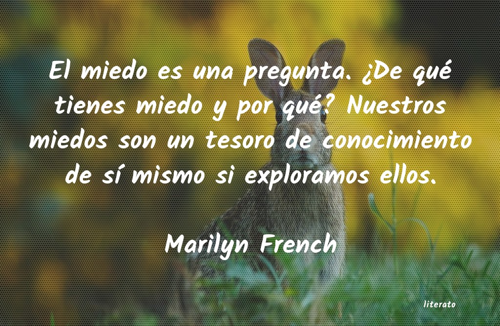frases de Marilyn French