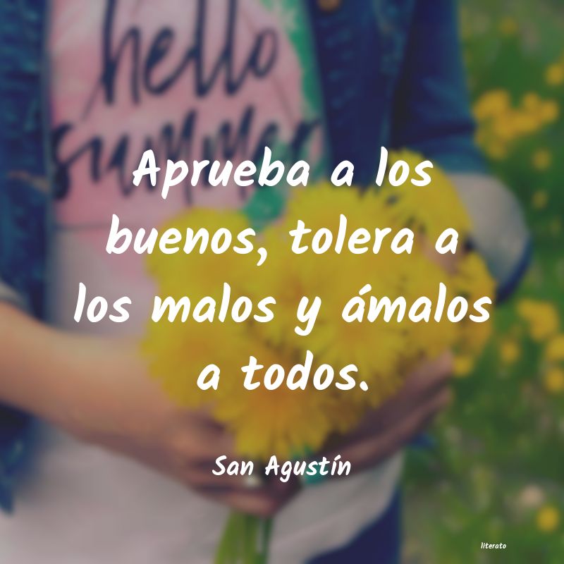 frases de San AgustÃn