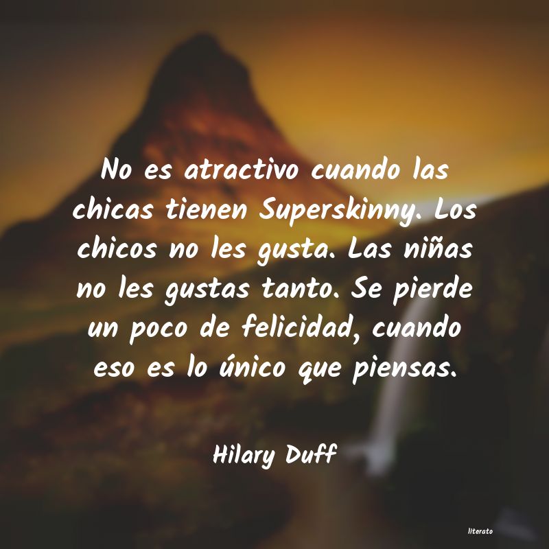frases de Hilary Duff