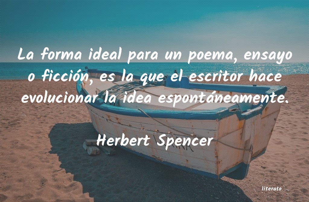 Frases de Herbert Spencer