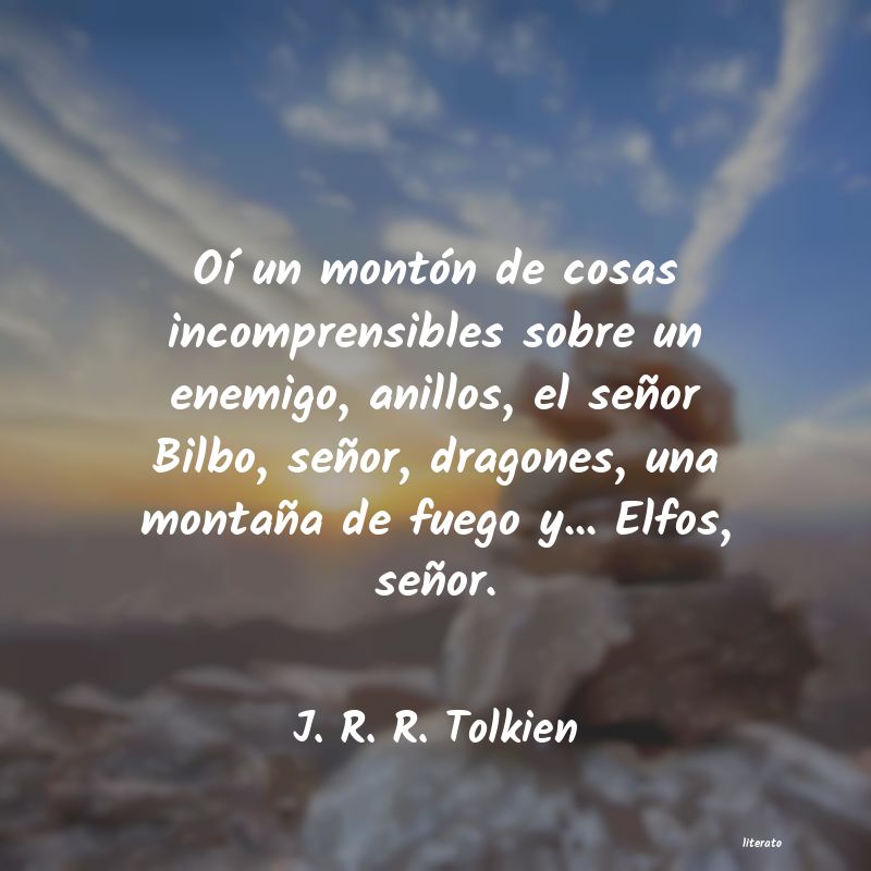 Frases de J. R. R. Tolkien