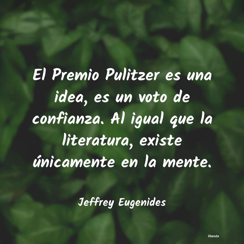 Frases de Jeffrey Eugenides