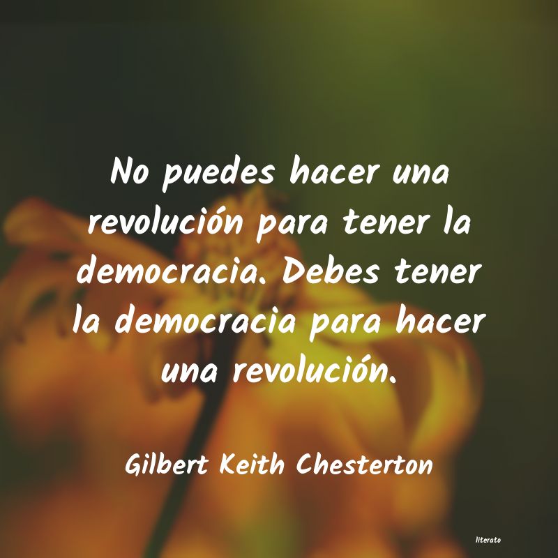 Frases de Gilbert Keith Chesterton