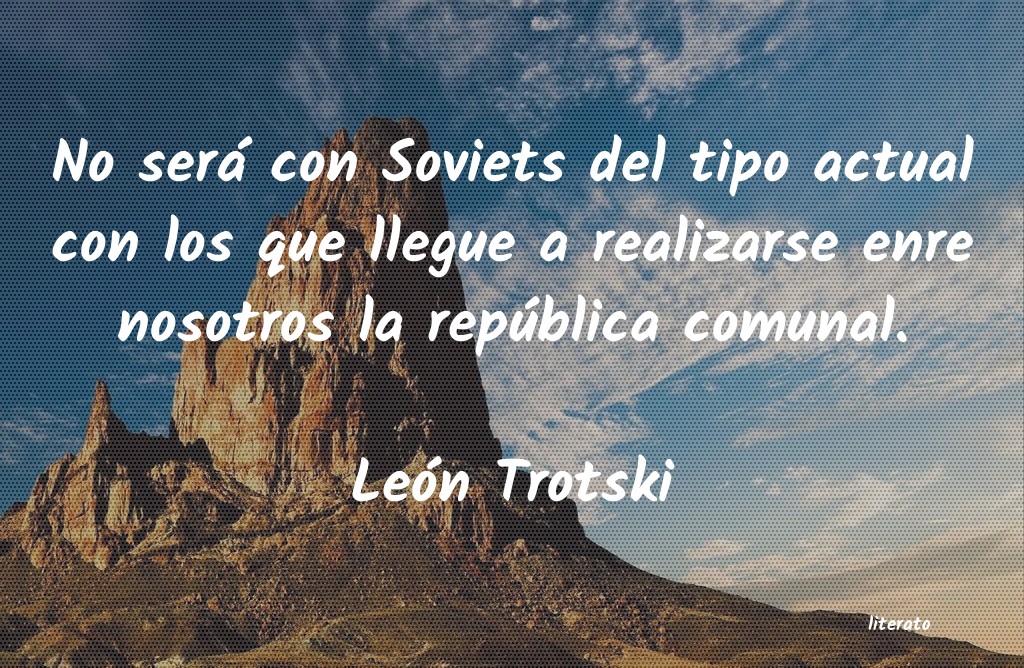 frases de León Trotski