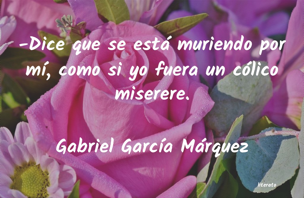 frases de Gabriel GarcÃa Márquez