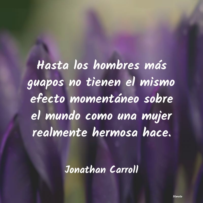 Frases de Jonathan Carroll