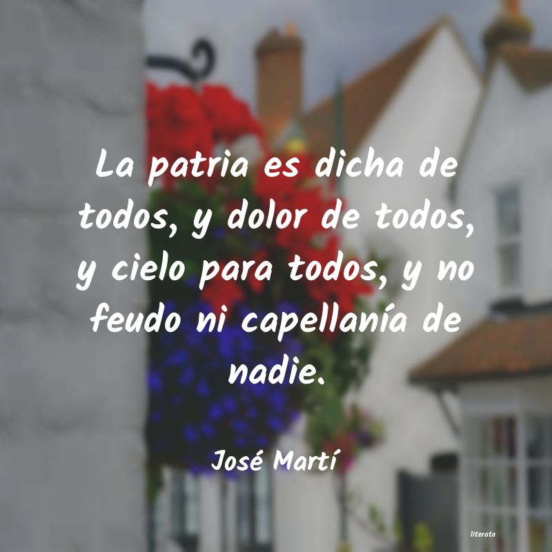 Frases de José Martí