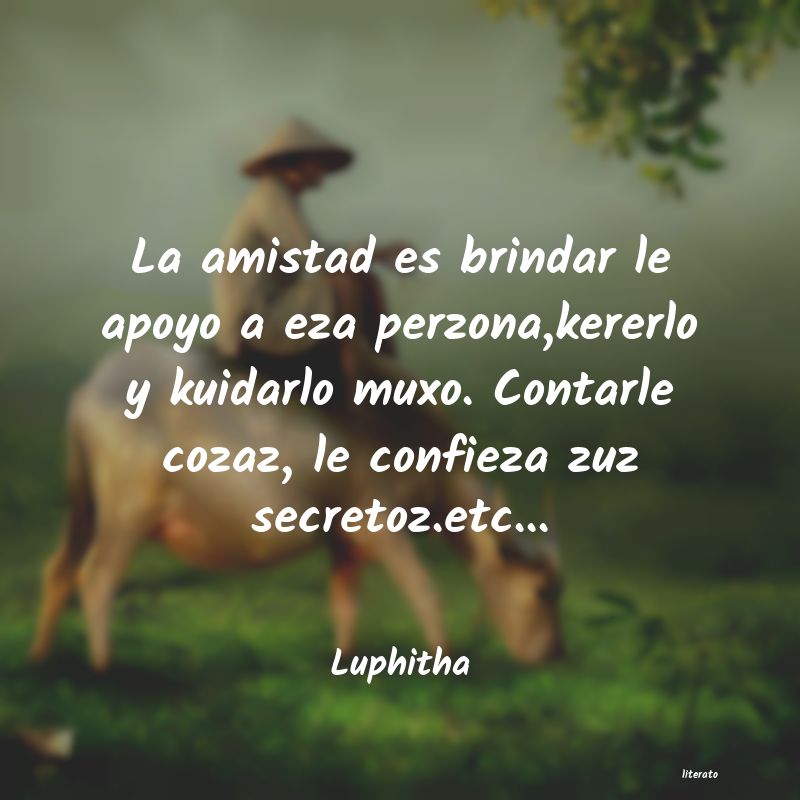 Frases de Luphitha