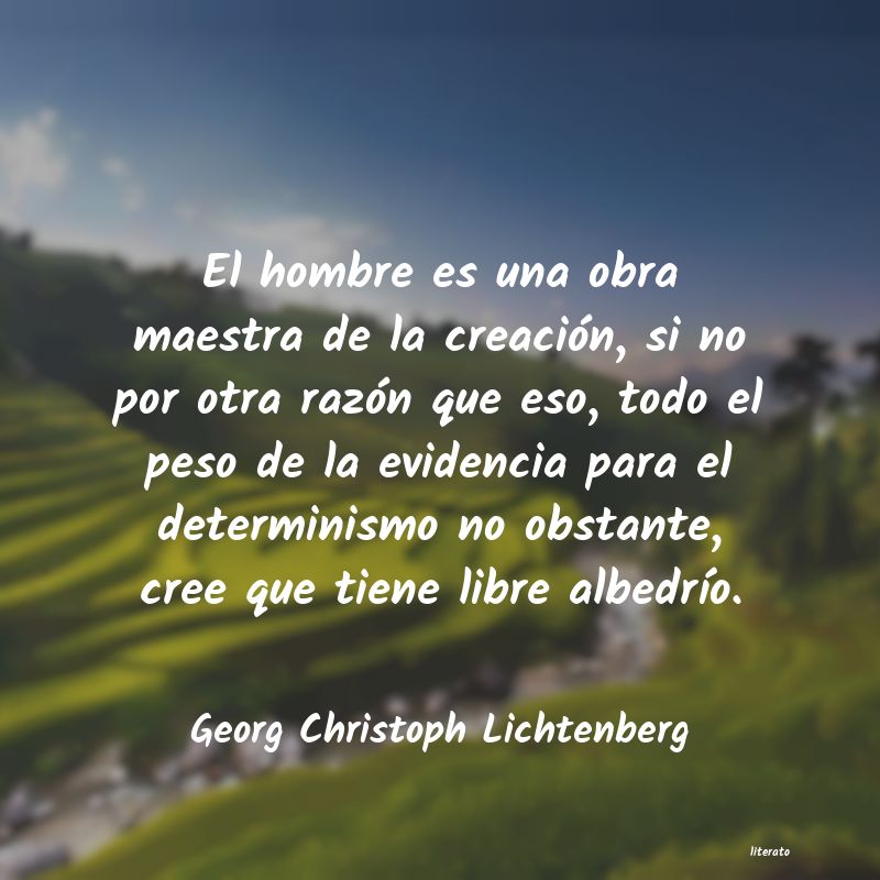 frases de Georg Christoph Lichtenberg