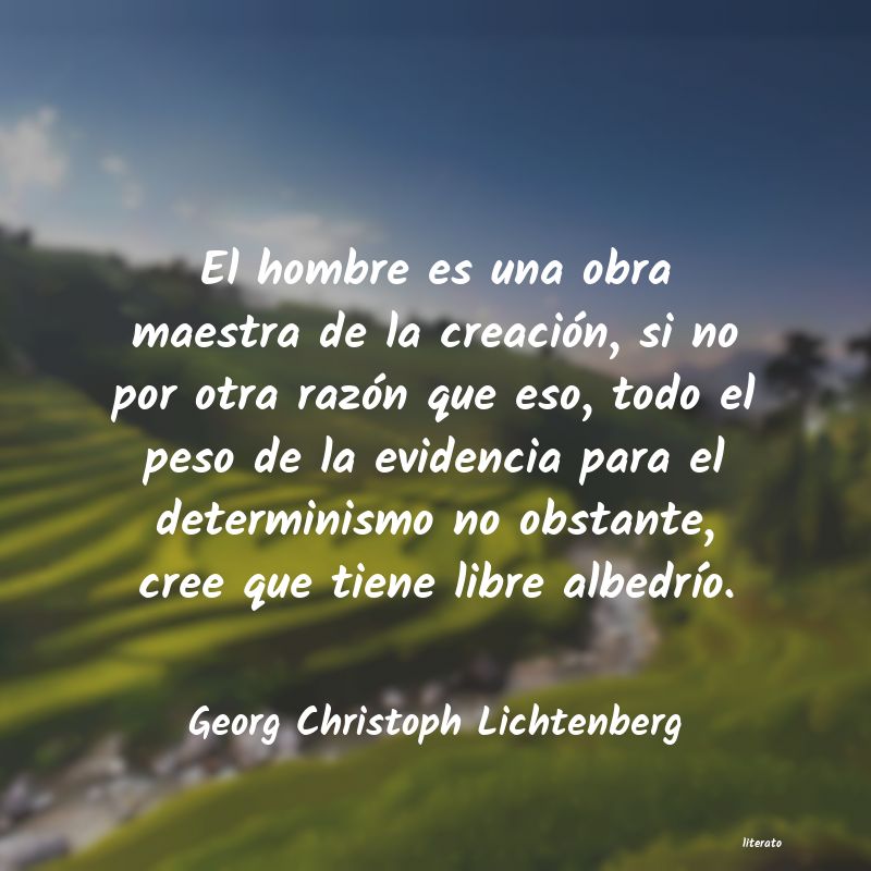 Frases de Georg Christoph Lichtenberg