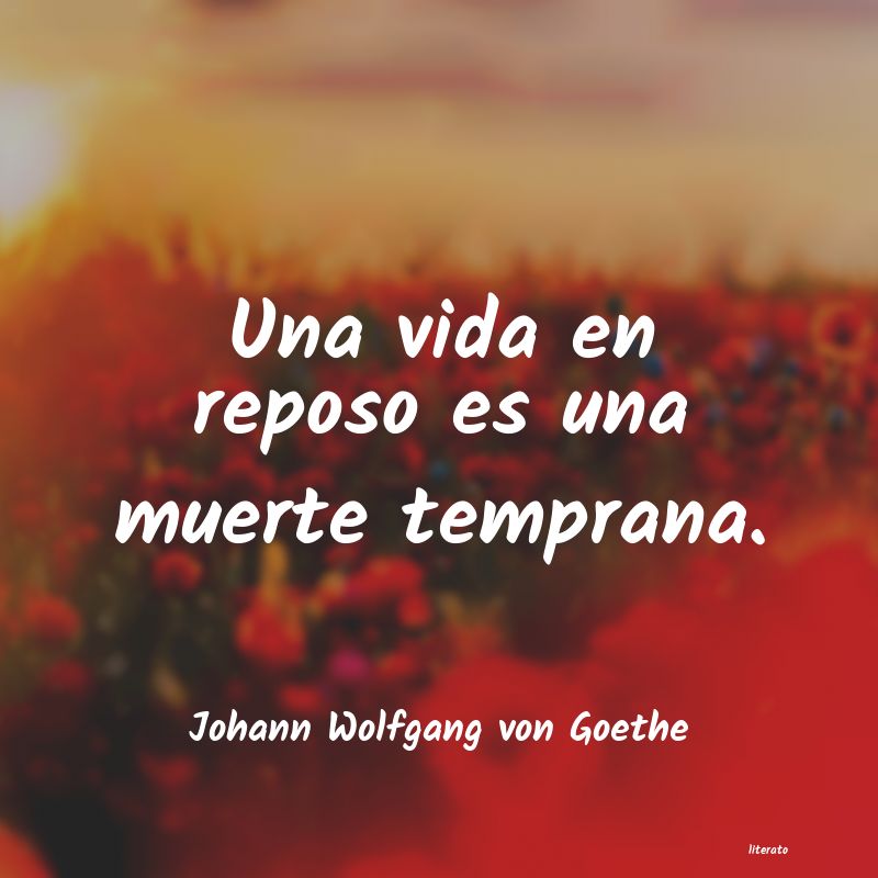 frases de Johann Wolfgang von Goethe