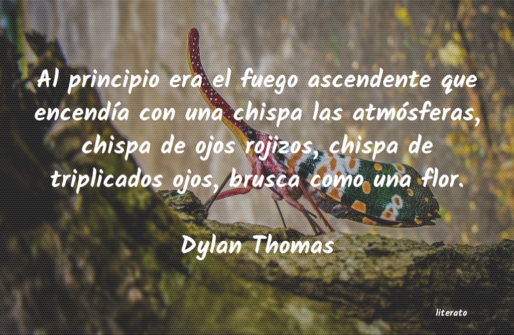 Frases de Dylan Thomas