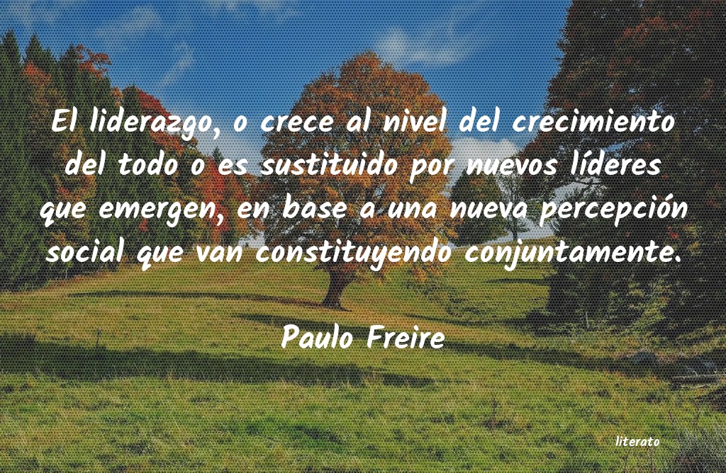 Frases de Paulo Freire