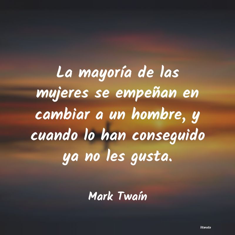 Frases de Mark Twaín