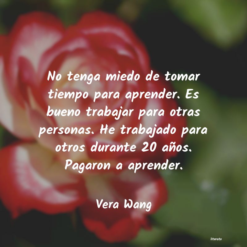 Frases de Vera Wang